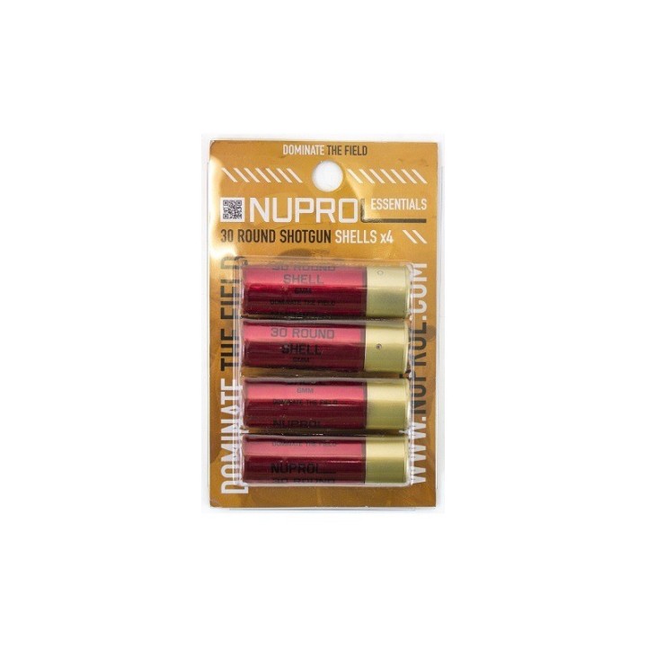 Set of Shells for Spring-Action Shotgun Replicas (4 Pieces)