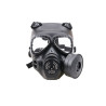 Replica p-gas mask with cooling system - black