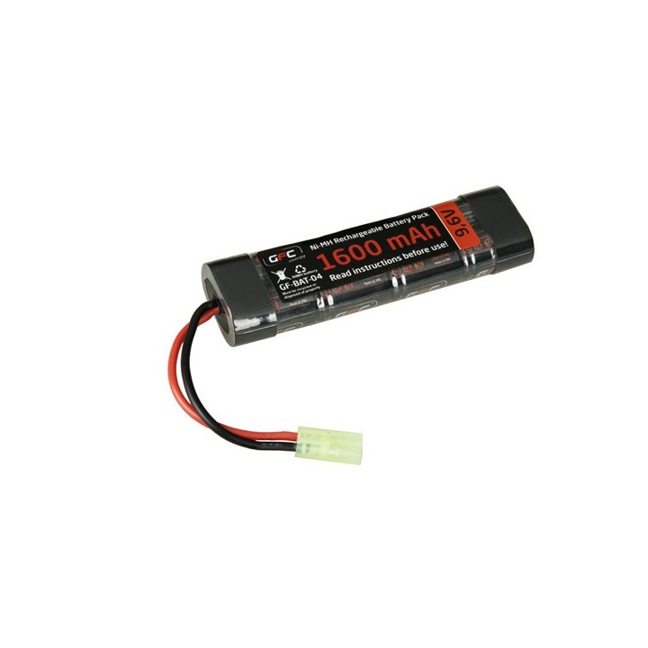 NiMH 9,6V 1600mAh battery