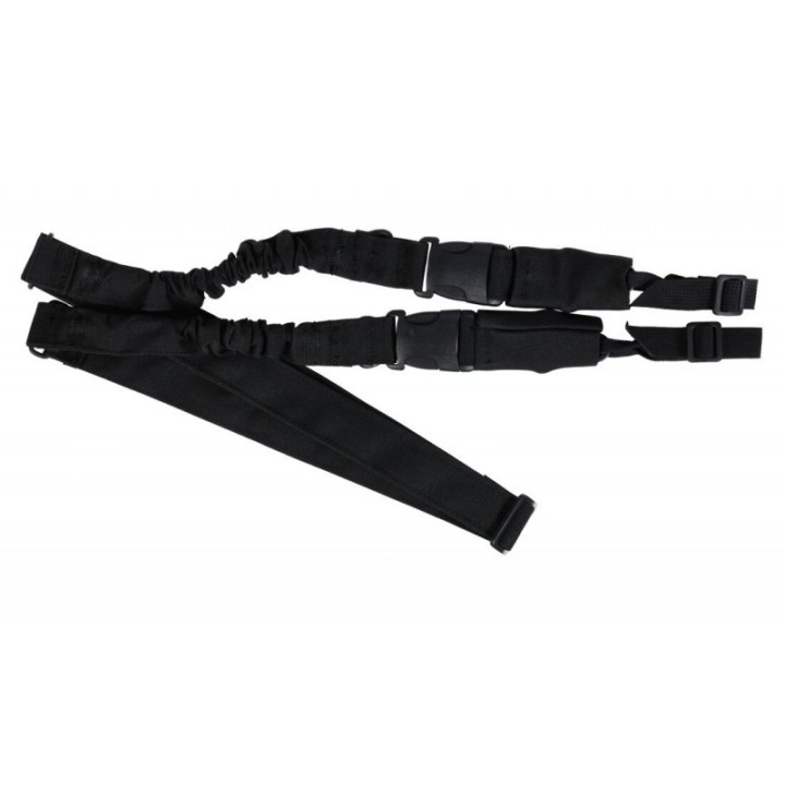 SANGLE 2 POINTS EXTRACTION RAPIDE 2 POINTS COULEUR NOIR DELTA TACTICS