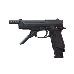 Réplique de poing, GBB, MS, M93R II, Noir, LP