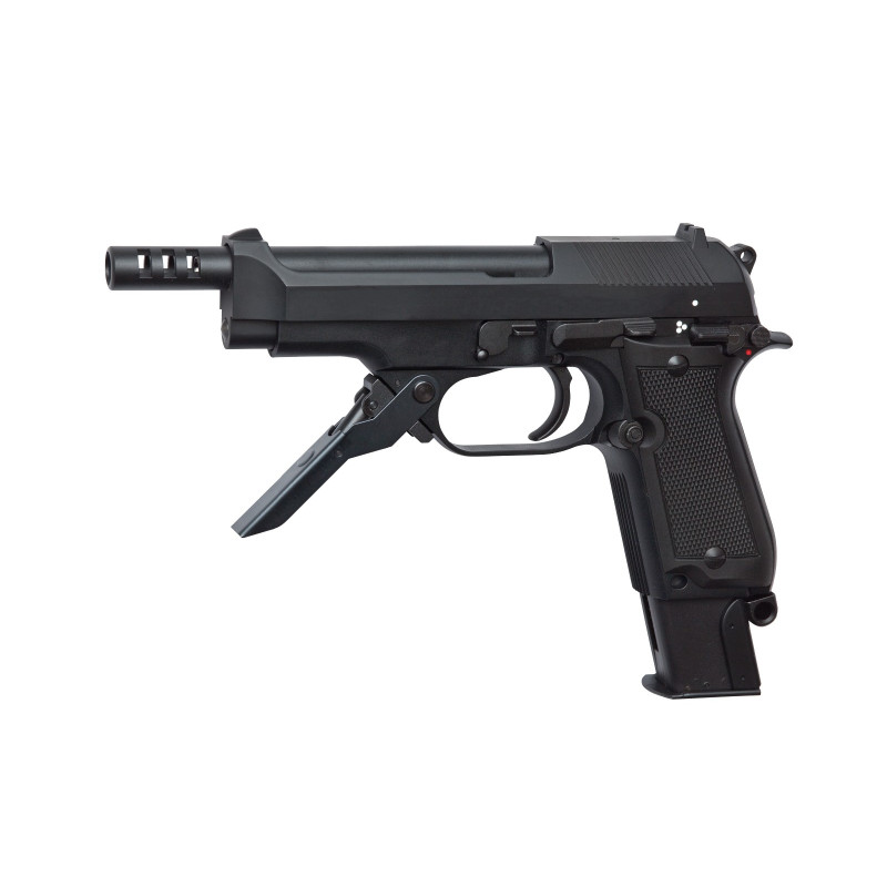 Réplique de poing, GBB, MS, M93R II, Noir, LP