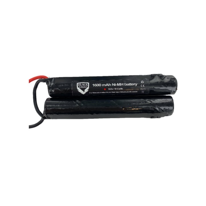 1600mah 9.6V nimh battery nunchuck type with small tamiya