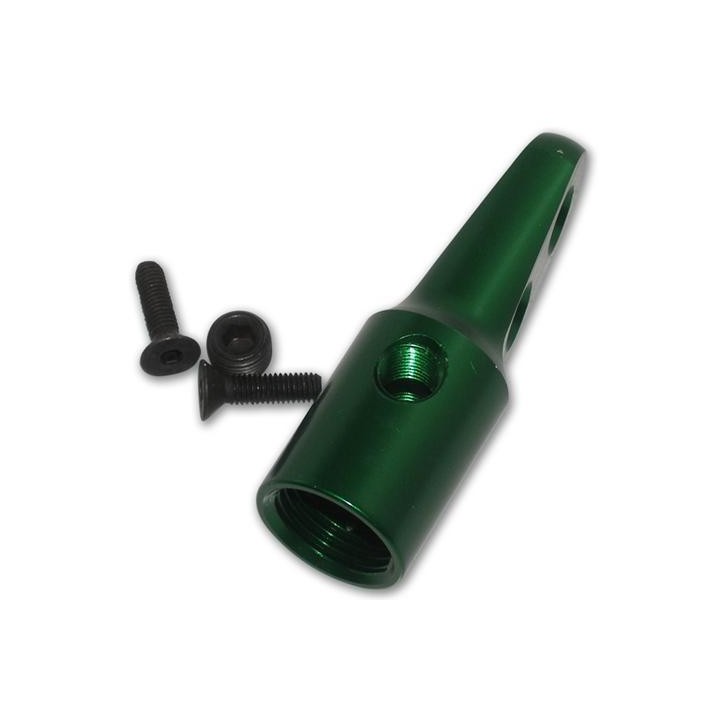 Angled "Duck bill" bottomline adapter vert