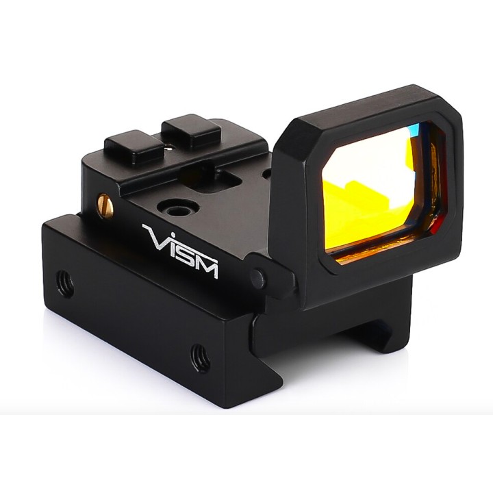 Vism Folidng Sight with the 20mm Rail Mount Noir