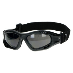 Glasses AIR COMMANDO Mil-Tec BLACK clear