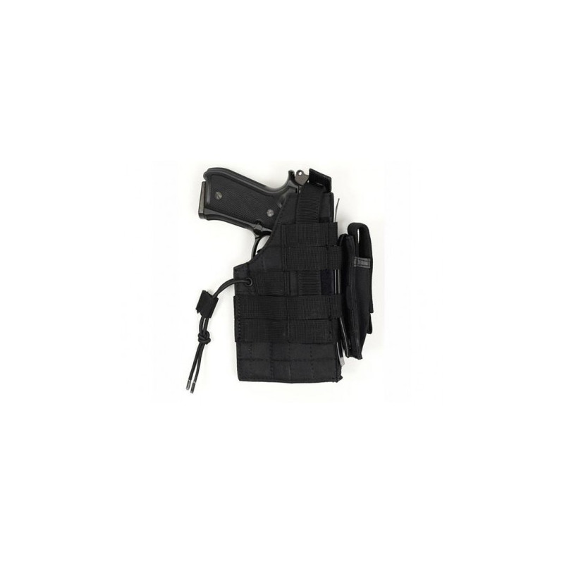 MOLLE pistol holster glock sided BLACK