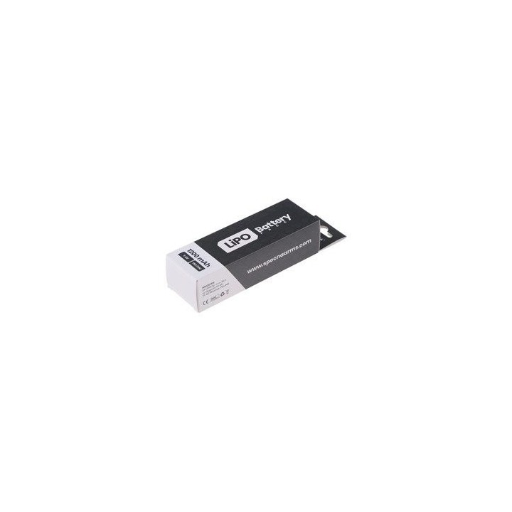 LiPo 7,4V 1200mAh 15/30C Battery - Butterfly Configuration