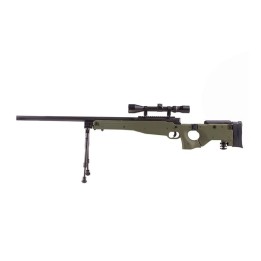 MB08A sniper rifle replique - with scope and bipod - olive