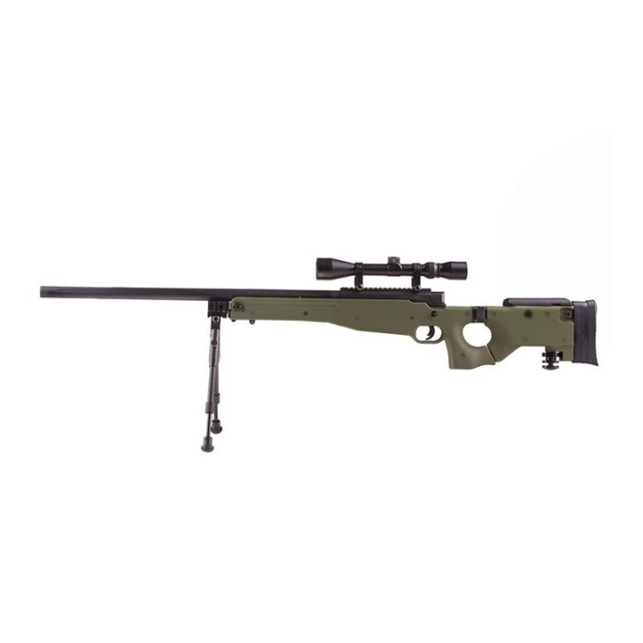 MB08A sniper rifle replique - with scope and bipod - olive