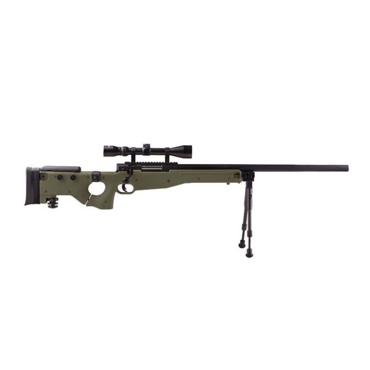 MB08A sniper rifle replique - with scope and bipod - olive