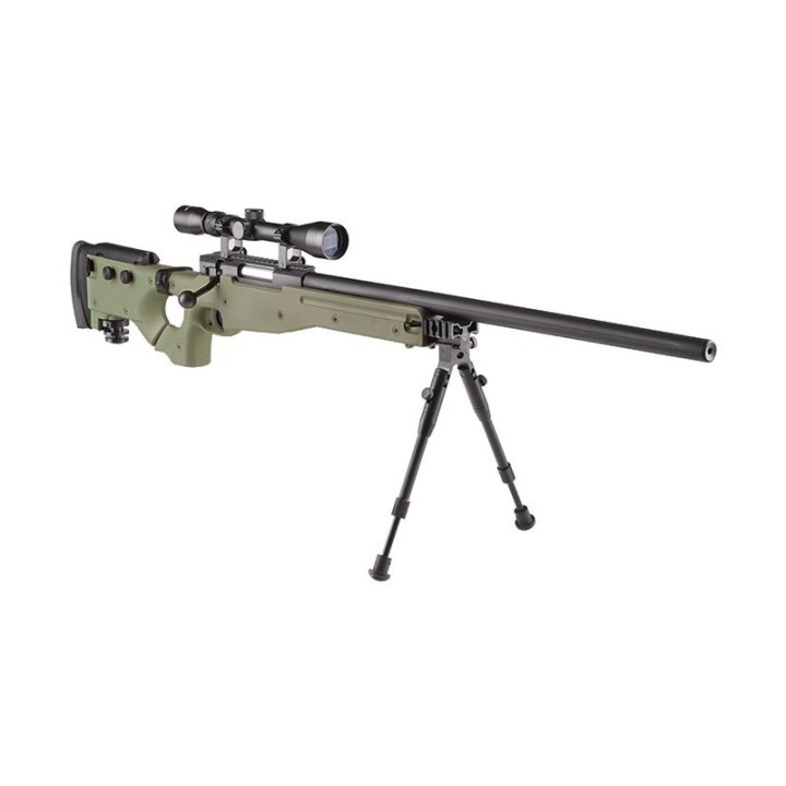 MB08A sniper rifle replique - with scope and bipod - olive