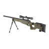 MB08A sniper rifle replique - with scope and bipod - olive