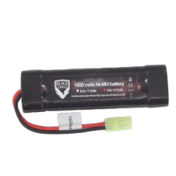 9.6V 1600mah nimh battery with mini tamiya Black Eagle