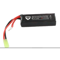 11.1V 2200mah 24x33x105mm with mini tamiya Black Eagle