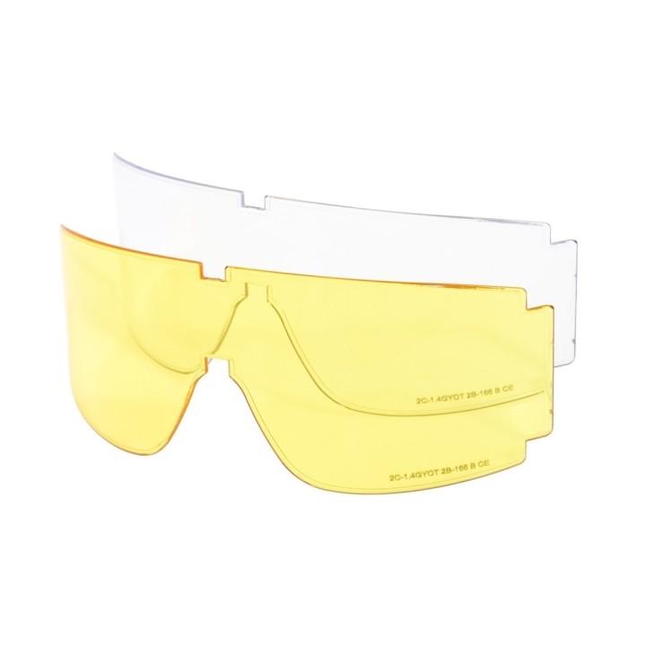 Lunettes airsoft EN166 B avec 3 verres inclus