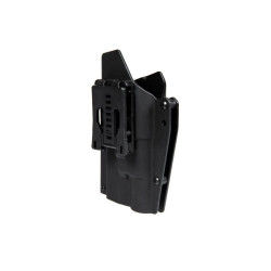 Composite Holster for G17 Replicas with Tactical Flashlight – Black