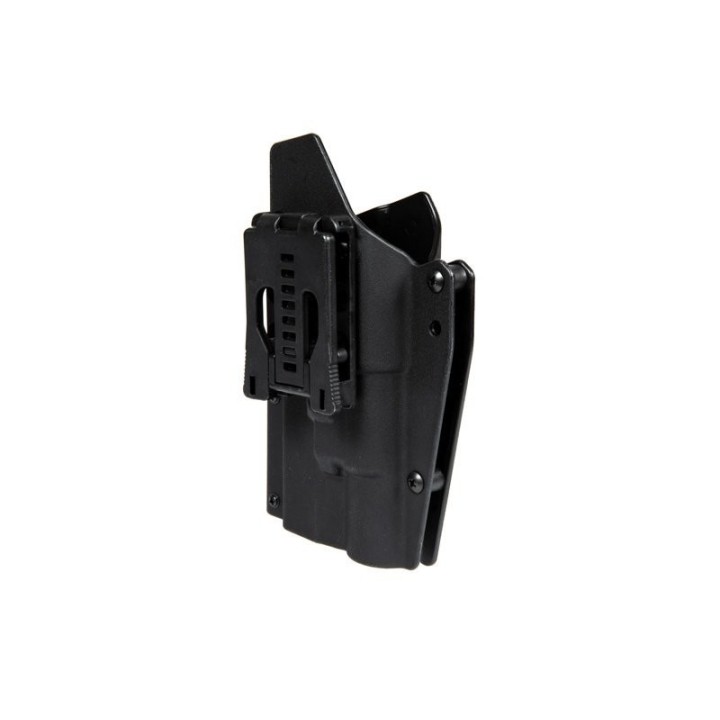 Composite Holster for G17 replicas with tactical flashlight - Black