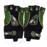 Mitaines airsoft vert taille L