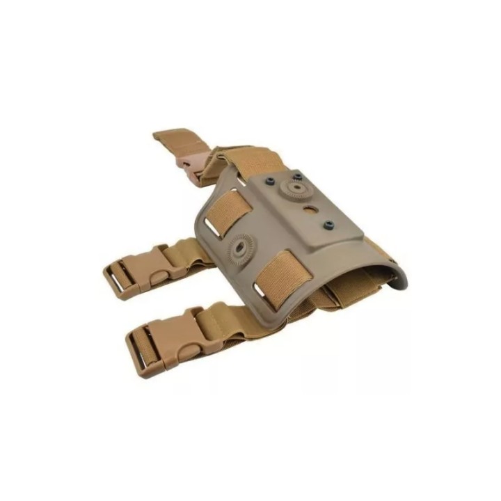Plaque de cuisse Polymere FDE ASG-Strike Systems