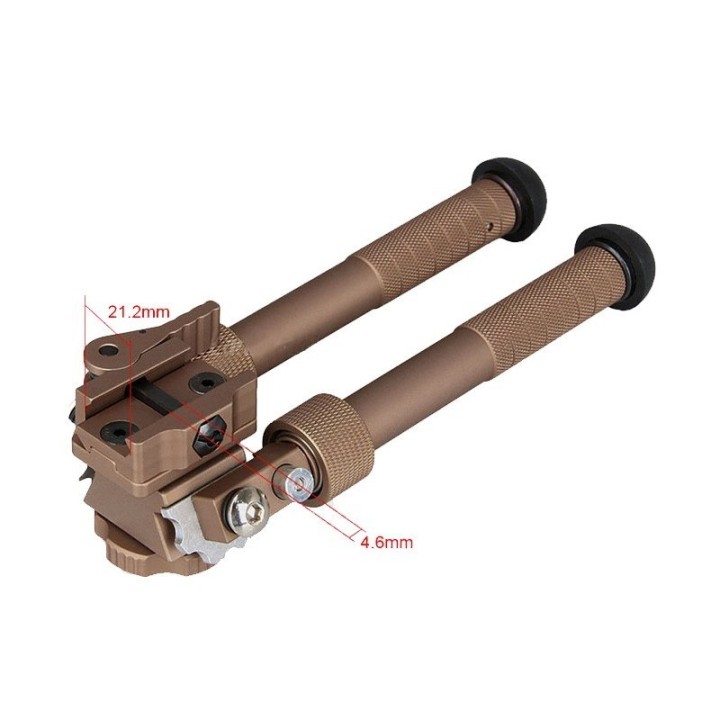 bipied ajustable réglage en hauteur
