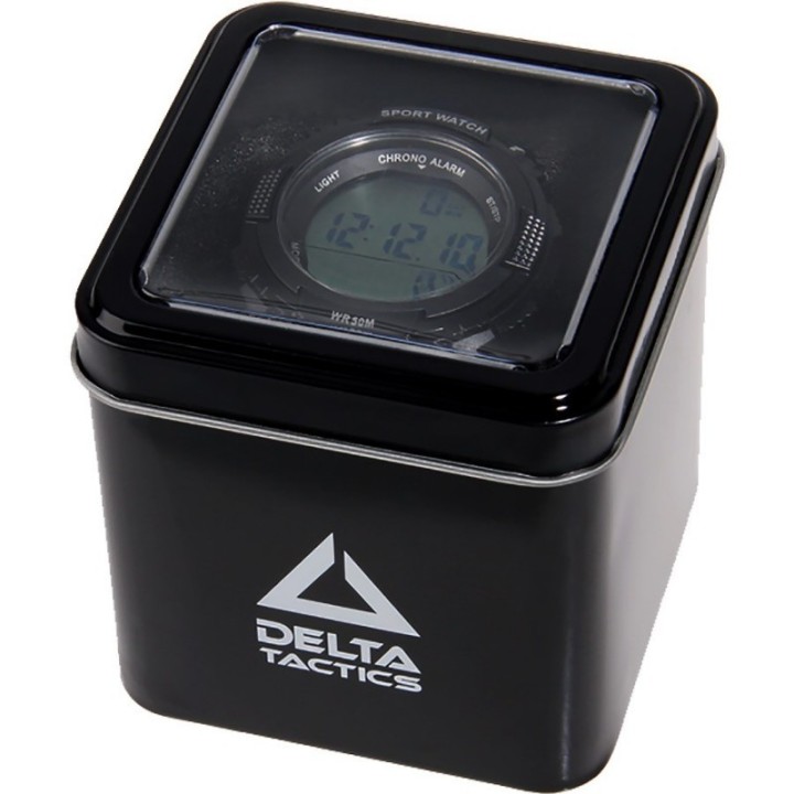 MONTRE TACTIQUE PODOMETRE NOIRE DELTA TACTICS