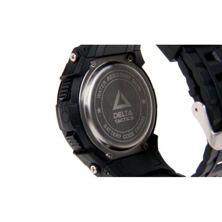 MONTRE TACTIQUE PODOMETRE NOIRE DELTA TACTICS
