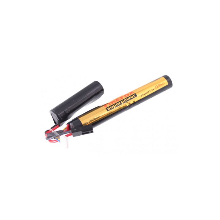 FIREFOX 11.1V 1350MAH LI-PO NUNCHUCK ROUND BATTERY12C qualité nouvelle