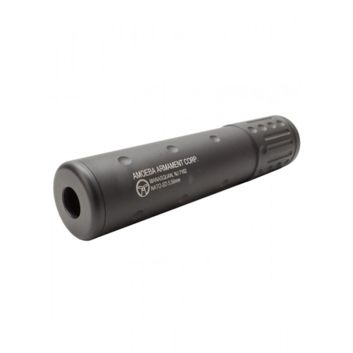 Ares Amoeba Suppressor 170 x 38mm - Noir - Airsoft - Paintball 