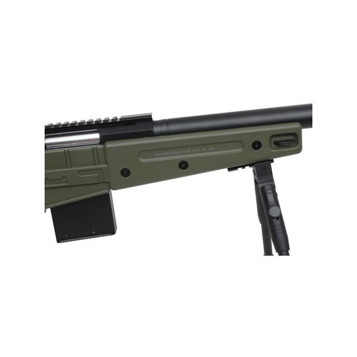 Swiss Arms SAS 08 Olive réplique sniper précision canon long spring 