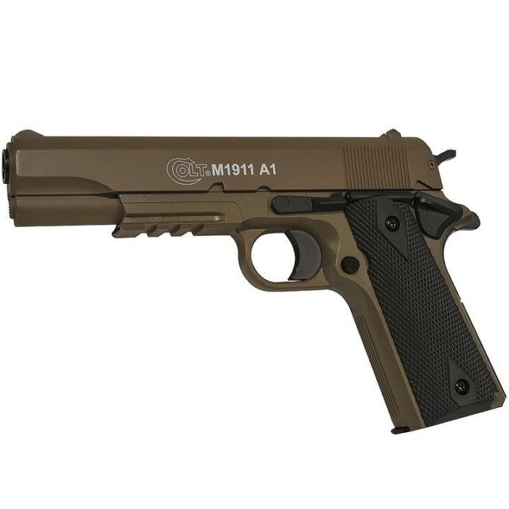 Colt 1911 Culasse Metal Manuel Dark Earth 13BB 