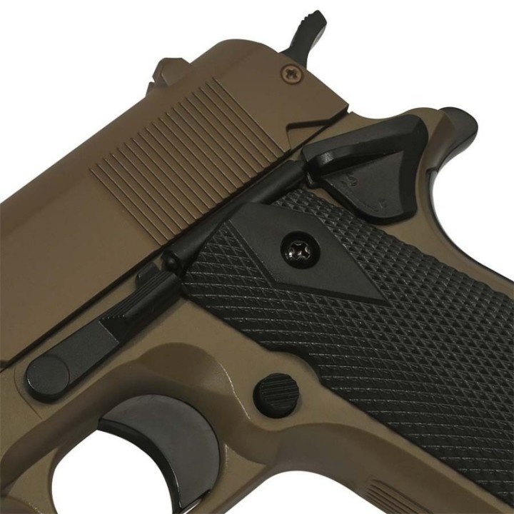 Colt 1911 Culasse Metal Manuel Dark Earth 13BB 