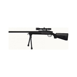 SWISS ARMS Black Eagle M6 sniper 6mm + visee point rouge 25BB's