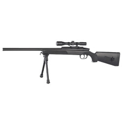 SWISS ARMS Black Eagle M6 sniper 6mm + visee point rouge 25BB's