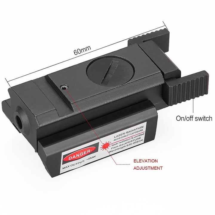 laser pour airsoft rail 22mm compatible