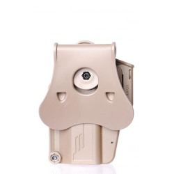 Amomax Holster PER-FIT Multi ajustable GEN 2 - couleur : Dark Eatrh, Sens : Gauche
