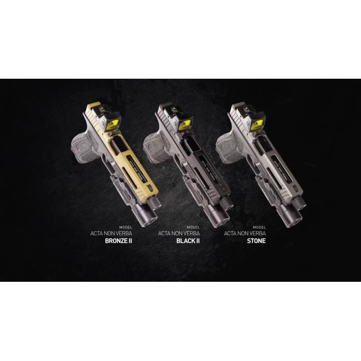GLADIUS 17 NAVY GREY SECUTOR réplique CO2 blowback culasse métal kick