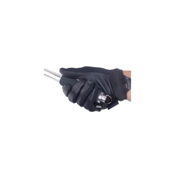 Matraque téléscopique chromée 60 cm grip antidérapant (avec étui)