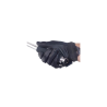 Matraque téléscopique chromée 60 cm grip antidérapant (avec étui)