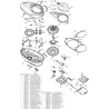 Rotor 80001310 GEAR BOX SCREW
