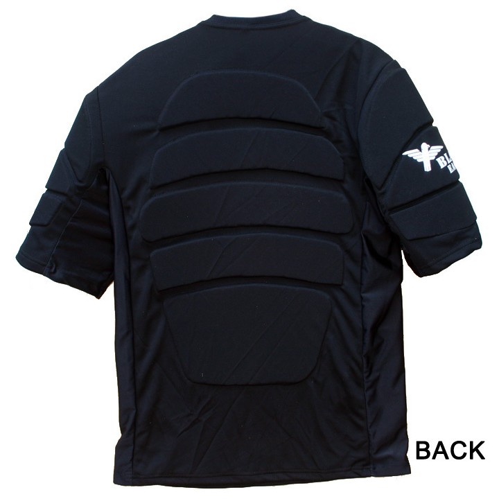 Paintball chest protector Black Eagle - Black taille Kids