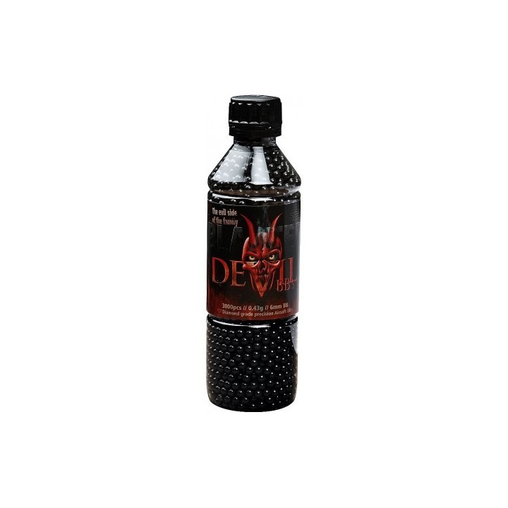 Billes, Blaster Devil, 0,43g, 3000pcs.en Bouteille Blaster Devil...