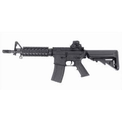 COLT M4 CQB Nylon Fibre elec. 6mm & 2 chargeurs metal 350BB's