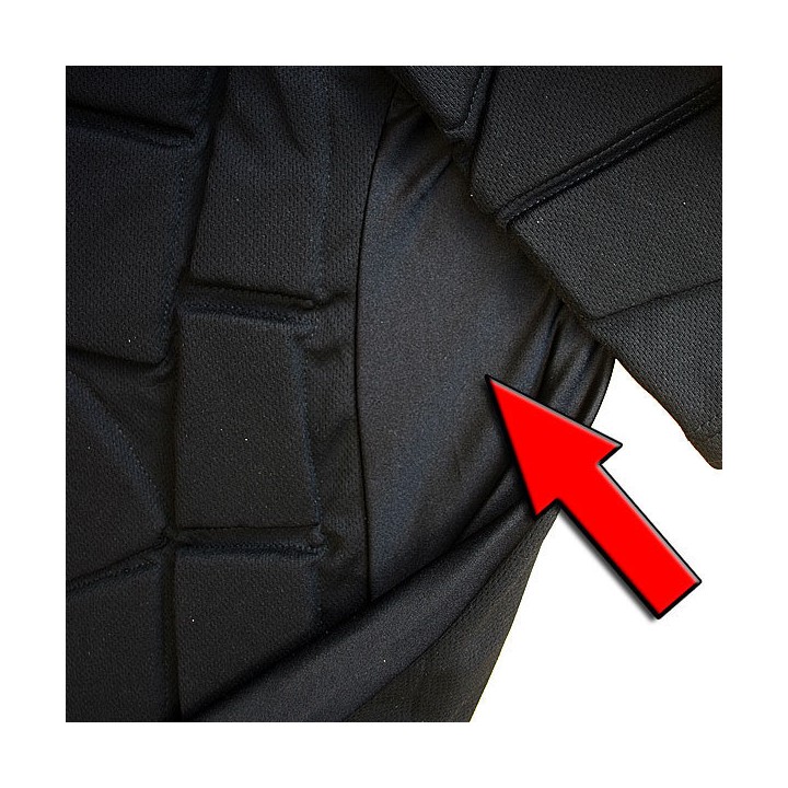 Paintball chest protector Black Eagle - Black taille Kids