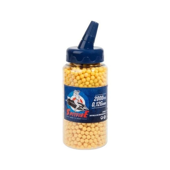 Billes légères airsoft 0,12g, pour répliques à faible puissance