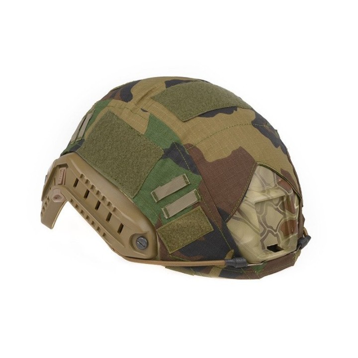 FAST PJ Helmet Cover - Woodland