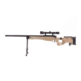 MB08A sniper rifl - with scope and bipod - tan