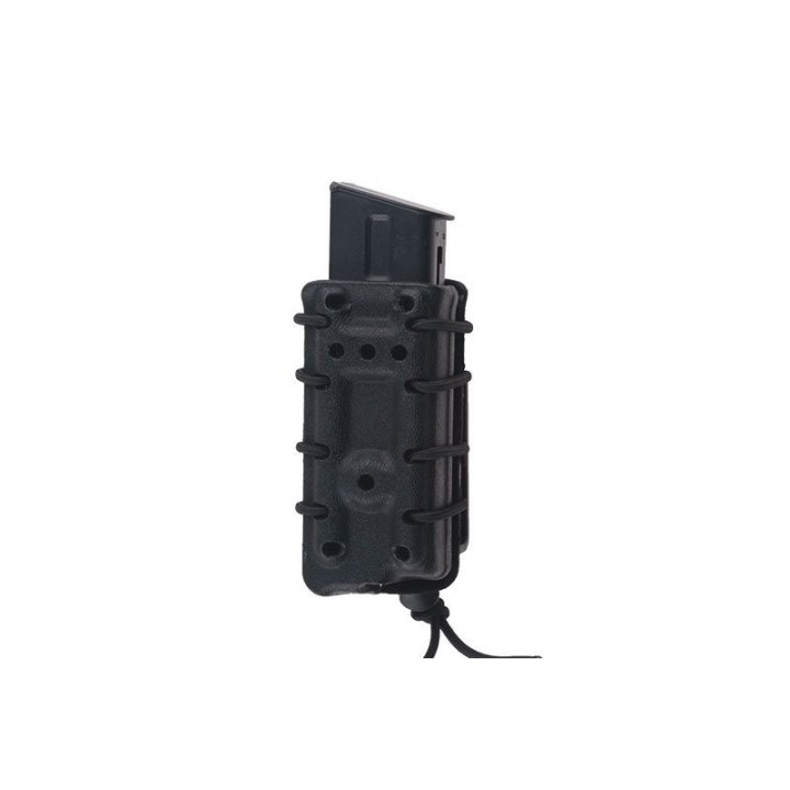 SMC Single Stack Magazine Pouch with flocking (50mm) - black