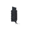 SMC Single Stack Magazine Pouch with flocking (50mm) - black