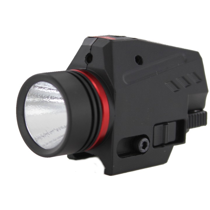Flashlight with laser Black Eagle
